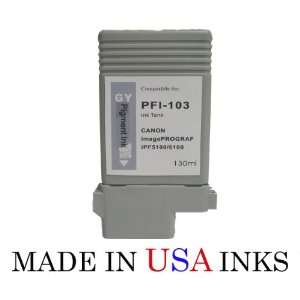   103 New Compatible Cartridge for IPF5100 6100s  Gray