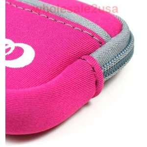 Pink High Quality Mini Sleeve Pouch Bag for Canon PowerShot SX210IS 