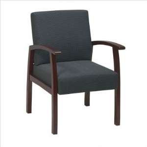   Cherry Finish Guest Chair Fabric: FreeFlex   Carbon: Office Products