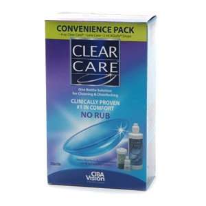 Ciba Vision Clear Care One Bottle Solution for Cleaning & Disinfecting 