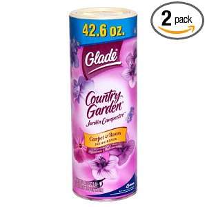  Glade Carpet & Room Deodorizer Country Garden 6 42.6 ounce 