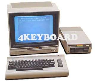 COMMODORE 64 KEYBOARD STICKER BLACK COLOR OF BACKGROUND  