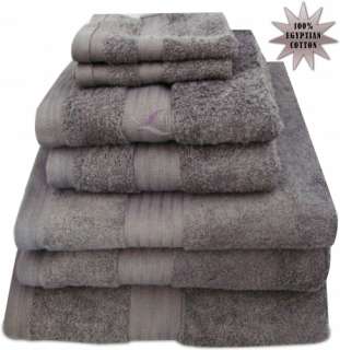 100% NATURAL COMBED PLAIN EGYPTIAN COTTON TOWELS 550GSM  