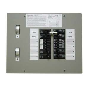  GenTran 501210 Powerstay 12 Circuit 50 Amp Transfer Switch 