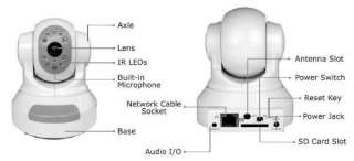 Wireless PAN TILT IP Network Camera Webcam Night Vision  