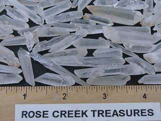  sale is for a 1/2 pound of ultra fine Quartz Crystal points per lot