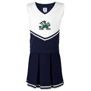   Navy Blue 2 Piece Cheerleader Tank Top & Skirt