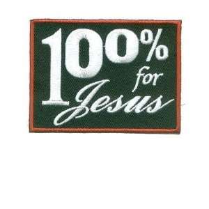   For Jesus Cool Christian Quality Biker Vest Patch!: Everything Else