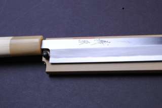 Japanese sushi chef knife, Sashimi knife, YOSHIHIRO Kasumi Takobiki 
