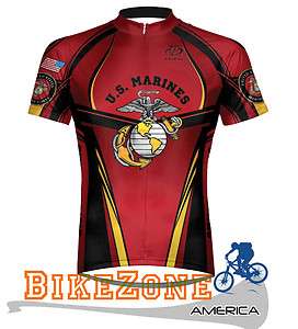 PRIMAL WEAR U.S MARINES ELEVEN/TRADITION MENS CYCLING JERSEY  