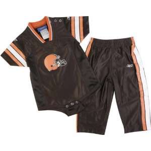  Cleveland Browns Newborn Creeper Jersey and Pant Set 