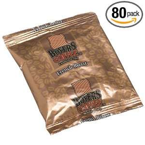 Boyers Coffee French Roast #1, 1.5 Ounce Bags (Pack of 80)  