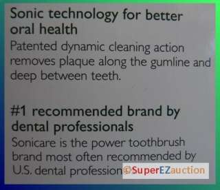 PHILIPS SONICARE HANDLE TOOTHBRUSH ELECTRIC BRUSH POWER  