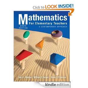 Mathematics for Elementary Teachers A Contemporary Approach, 9th 