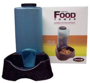 Our Pets Automatic Fresh Dog Pet Food Tower Dispenser 780824721601 