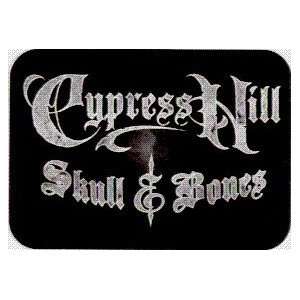  Cypress Hill   Skull & Bones Logo   Rectangle Sticker 