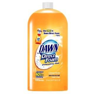 Dawn Direct Foam Dishwashing Foam and Antibacterial Hand Soap, Refill 