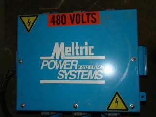 Meltric Power Distribution Box, (6) 30A receptacles & Breakers  