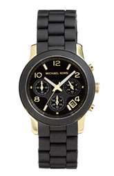 Michael Kors Black Catwalk Chronograph Watch $225.00