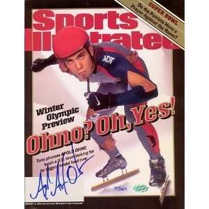  Apolo Anton Ohno Signed Sports Illustrated Sports 