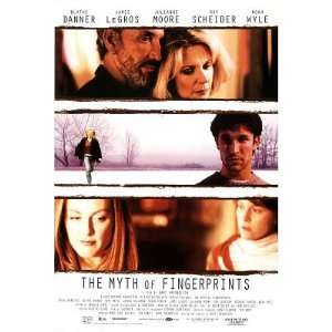 27x40) The Myth of Fingerprints Movie Blythe Danner Julianne Moore 