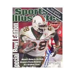 Clinton Portis Autographed/Hand Signed Sports Illustrated Magazine 