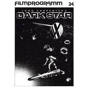  Dark Star Poster German 27x40 Dan OBannon Brian Narelle 