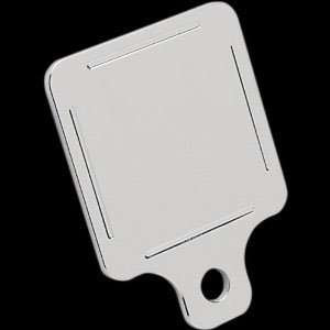  Novello NIL INS6 Ball Milled Center Mount Inspection Tag 