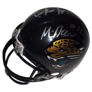 Maurice Jones Drew Signed Mini Helmet   Marcedes Lewis   Autographed 