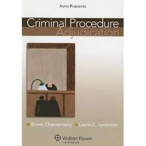   Criminal Procedure Adjudication [Paperback] Erwin Chemerinsky Books