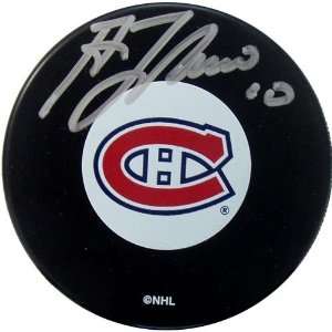 Guy Lafleur Montreal Canadiens Autographed Hockey Puck