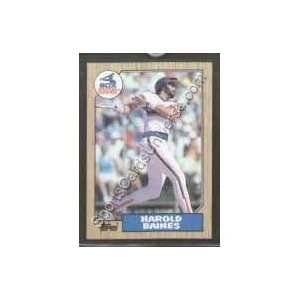  1987 Topps Regular #772 Harold Baines, Chicago White Sox 