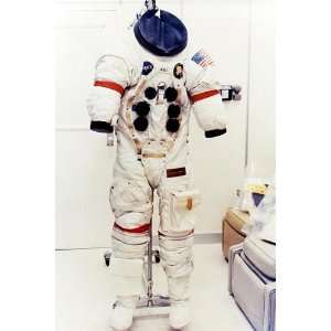  NASA Apollo 13 Jim Lovell Space Suit 8x12 Silver Halide 