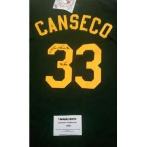 Jose Canseco Signed Oakland Athletics As Jersey