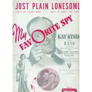   1942 Sheet Music from My Favorite Spy with Kay Kyser and his Band