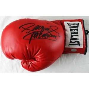 Manny Pacquiao Auth Signed Everlast Boxing Glove Jsa