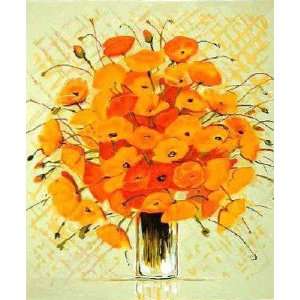  Bouquet de Fleurs Jaunes by Michel Henry , 18x21
