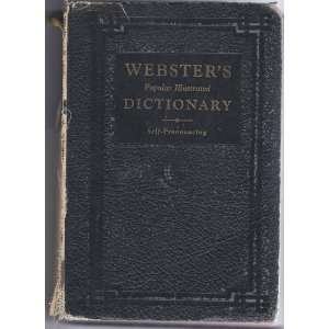    Websters Polular Illustrated Dictionary: Noah Webster: Books