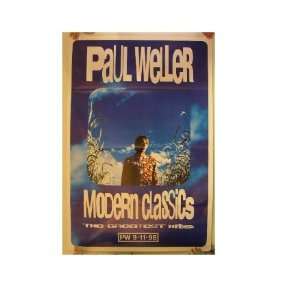 Paul Weller Poster Modern The Jam Style Council