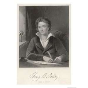  Percy Bysshe Shelley English Romantic Poet Fine Art Giclee 