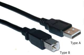 10 QTY Lot 15FT USB 2.0 A B Cable Printer Scanner Epson HP  
