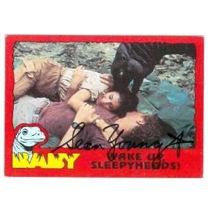 Sean Young Autographed/Hand Signed trading card Baby Dinosaur Movie
