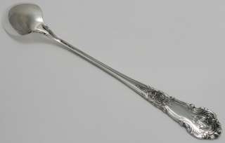   Sterling Silver Iced Tea Spoon French Renaissance Pattern 7 1/2
