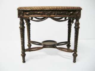Dollhouse Miniature Famous Maker Furniture 4008 Carved Table  