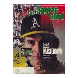 Tony LaRussa Autographed/Hand Signed Sports Illustrated Magazine 