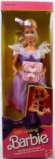 GIFT GIVING BARBIE DOLL #1922 NRFB MINT CONDITION 1985  