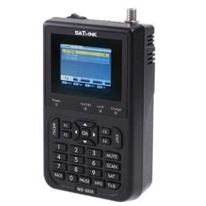   Digital Satellite Signal Finder Meter, Supports AV OUT and AV IN