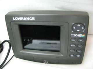 Lowrance LCX 18c Sonar GPS Chartplotter fishfinder  