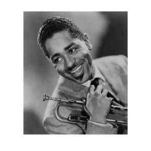  Dizzy Gillespie, African American Jazz Trumpeter, 1955 