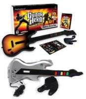 PS2 Guitar Hero WORLD TOUR Kit w/2 GUITARS bundle game wireless 